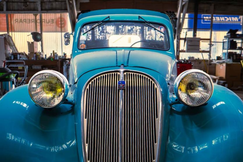 conception d'un site web et shooting photographique d'un garage auto en Ariège