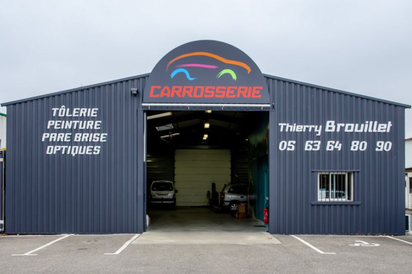 création d'un site web pour une carrosserie à Montech