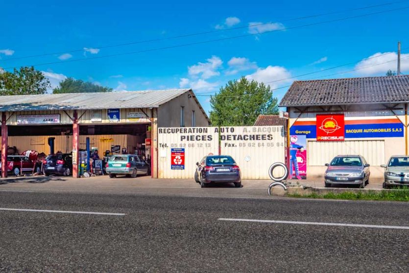 création d'un site web pour une casse automobile