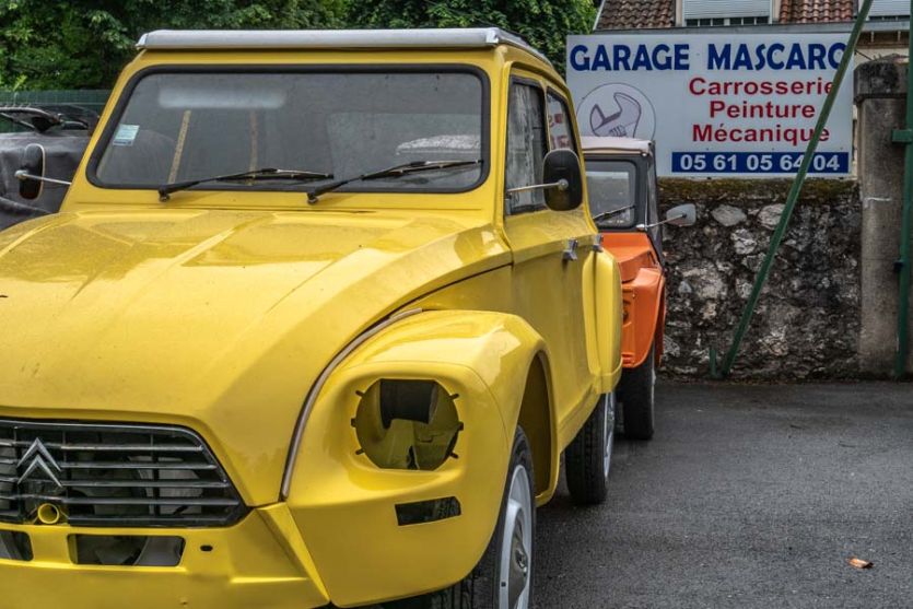 création d'un site Internet et séances de photographie pour un garage automobile